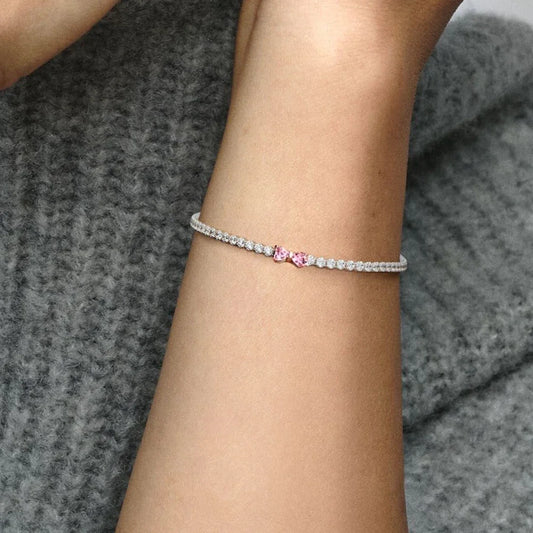 Pink Bow Bracelet